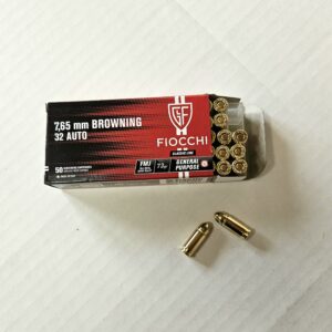 Fiocchi .7,65 Browning 32 Auto FMJ 73gr