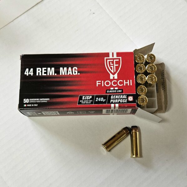 Fiocchi .44 Rem. Magnum SJSP 240
