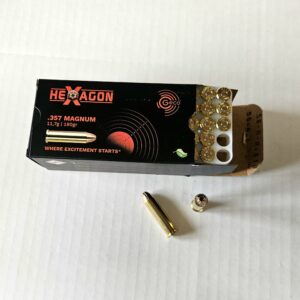 Geco .357 Mag. Hexagon HP 180gr 50 Stk