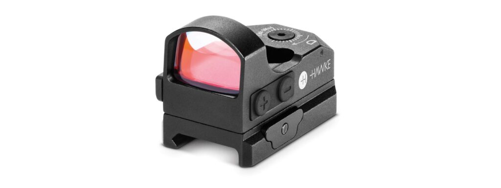 Hawke Reflex Sight, Micro Reflex Dot 3 MOA, Weaver Rail