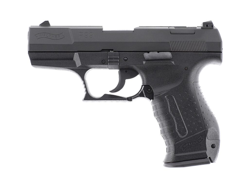 Walther P99 SV / Schwarz / Mit Stahlverschluss