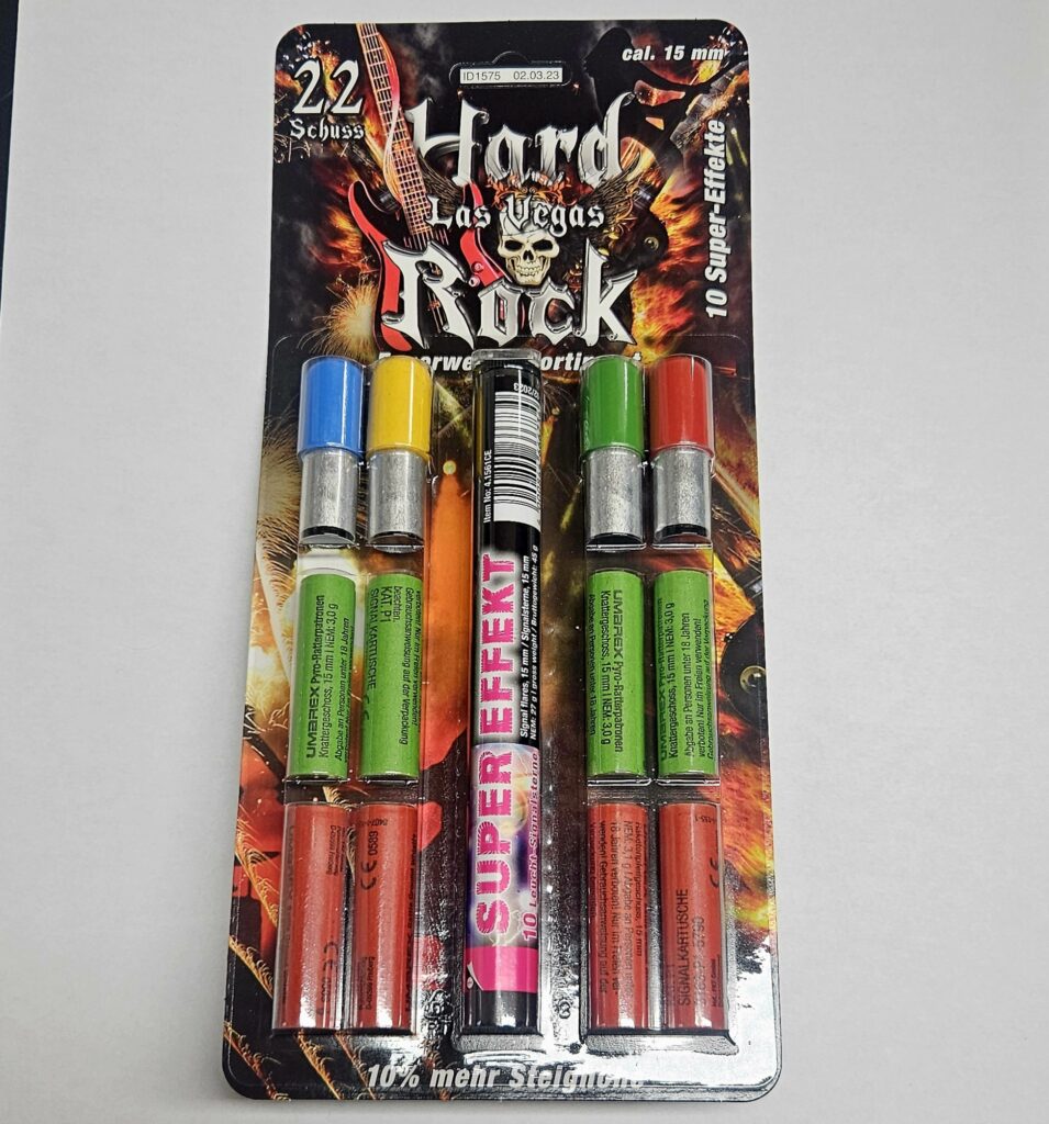 Umarex Effektset 15mm Hard Rock Las Vegas 22tlg.