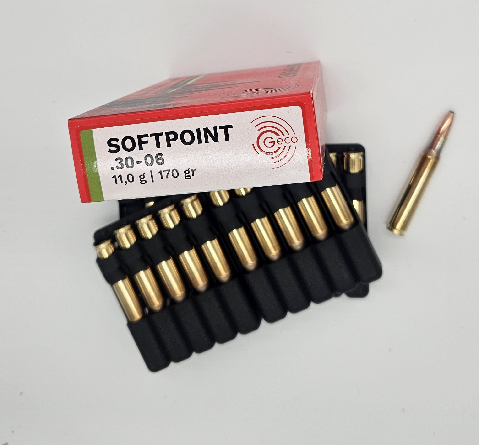 Geco .30-06 Spr. Softpoint Teilmantel 11,0g/170grs. – Bild 2