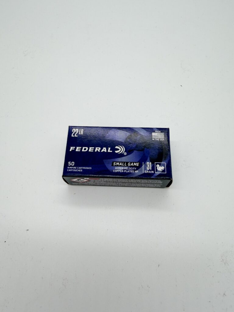 Federal Ammunition 22 lr. 31 Grain