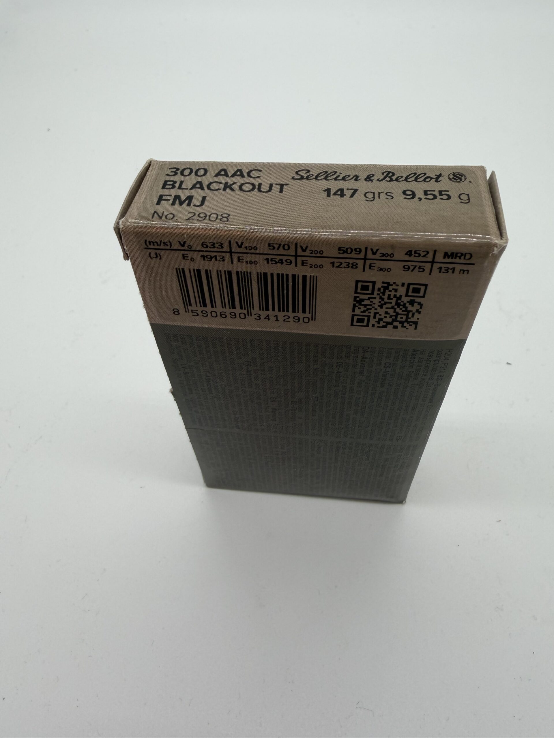 Sellier & Bellot Tactical Ammunition 300 AAC BLackout FMJ 20 Stk. – Bild 2