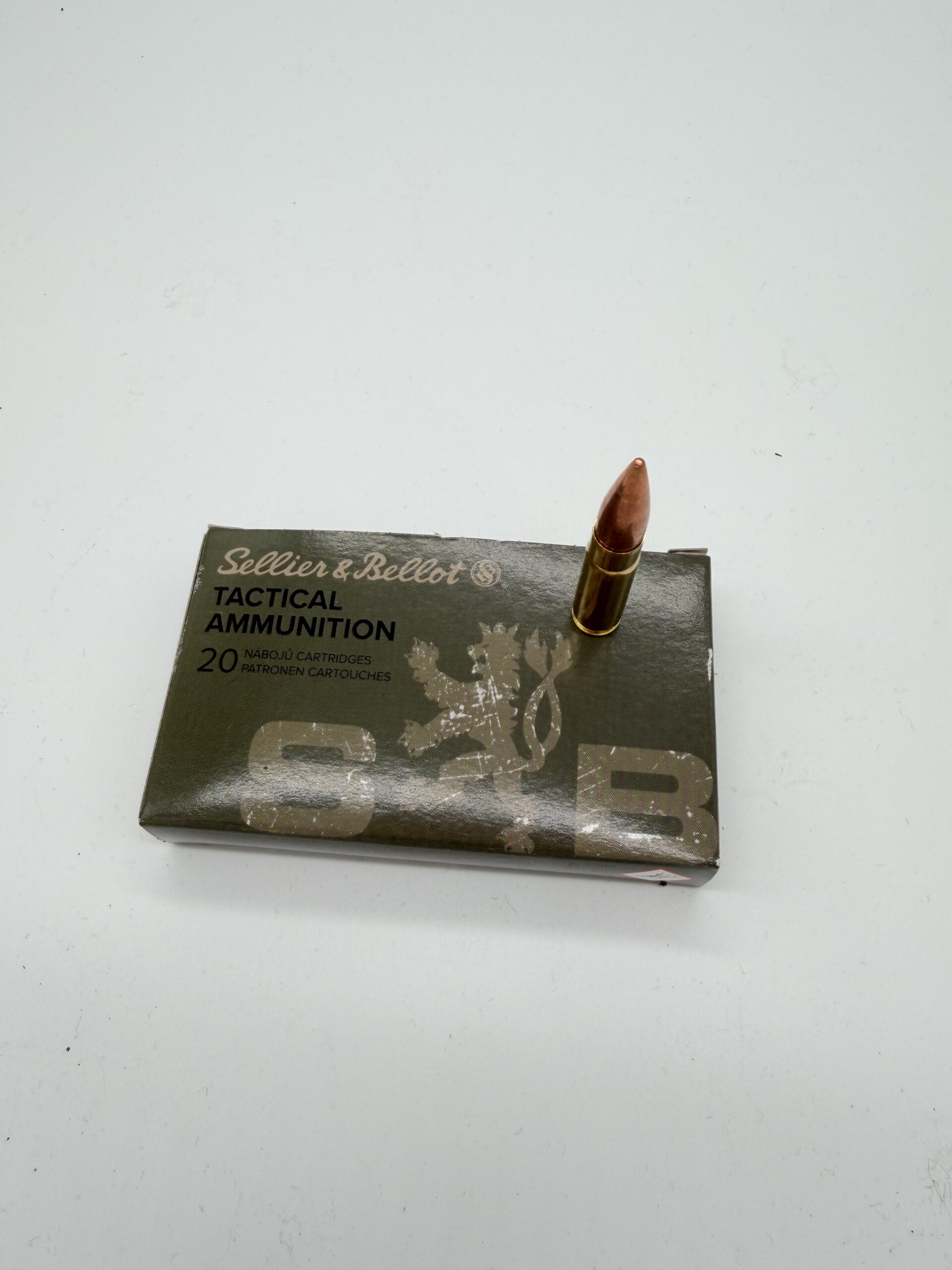 Sellier & Bellot Tactical Ammunition 300 AAC BLackout FMJ 20 Stk.