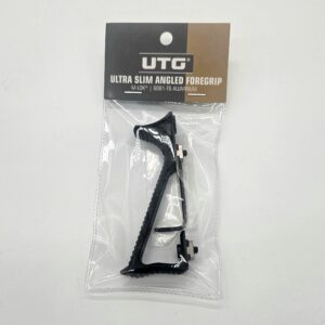 UTG KEYMOD ULTRA SLIM ANGLED FOREGRIP BLACK